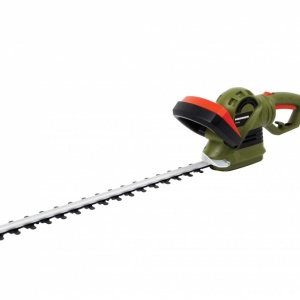 Trimmer / Foarfeca electrica pentru tuns gard viu Heinner VTG002, putere 710 W, lungime lama 61 cm, diametru maxim taiere 24 mm, frana mecanica, maner rotativ - Img 1