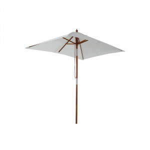 Umbrela de soare, gri deschis/maro, 200 x 150 cm - Img 5