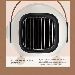 Ventilator /incalzitor ceramic SKUKKY, alb, 8000 W, 8 x 5 x 18 cm