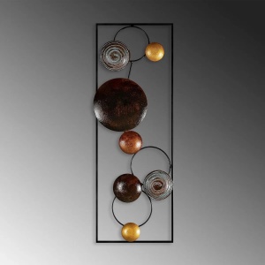 Wallxpert decor de perete metal, 32x90x4 cm, multicolor - Verificat A · Re-Bloom - Img 5