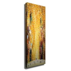 Wallxpert tablou decorativ canvas, 30x80 cm, 50% bumbac/50% poliester, imprimare digitala, cadru lemn 2x3 cm, multicolor - Verificat A · Re-Bloom