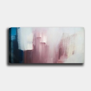 Wallxpert tablou decorativ canvas, 50x120 cm, panza 100%, cadru lemn 100% grosime 3 cm, format panoramic, multicolor - Verificat A · Re-Bloom