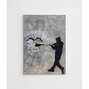 Wallxpert tablou decorativ canvas, 70x100 cm, 50% bumbac/50% poliester, imprimare digitala, cadru lemn 2x3 cm, multicolor - Verificat A · Re-Bloom - Img 3