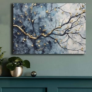 Wallxpert tablou decorativ canvas 70x100 cm, panza 100% 2.8mm, rama lemn pin 100%, multicolor - Verificat A · Re-Bloom - Img 4