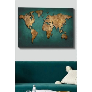 Wallxpert tablou decorativ canvas 70x100 cm, panza 100%, rama lemn 100% grosime 3 cm, multicolor - Verificat A · Re-Bloom - Img 2