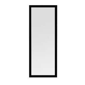 Woody Fashion oglinda de perete 40x105 cm, rama plastic 3cm, oglinda 4mm, neagra - Verificat A · Re-Bloom