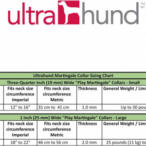 Zgarda pentru caine Ultrahund, polimer/metal, galben deschis, 31-41 cm - Img 2