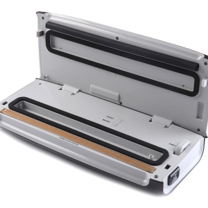 Aparat de vidat Heinner HAV-140WH, Putere 140W, Vidare uscata/umeda, Furtun pentru caserole, Cutter incorporat, Capacitate vidare: 7-8L/min, Alb - Img 2