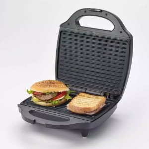 Aparat pentru sandwich maker Ariete 1981, metal, negru, 900W