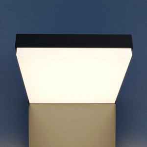 Aplica de perete pentru exterior Yolena, LED, aluminiu/policarbonat, gri/alb, 14 x 21,9 x 17,2 cm - Img 2