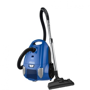 Aspirator cu sac Heinner HVC-MBL1400-V2, Putere 700W, Sac textil, Capacitate 3L, Putere variabila, Tub telescopic metalic, Albastru