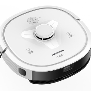Aspirator robot Heinner HI-Robo HRVC-M33WH, WI-FI, Aspirator si mop, 14.4V/3350mAh, Putere aspirare 2000Pa, Motor BLDC, Navigatie LDS, Alb - Img 4