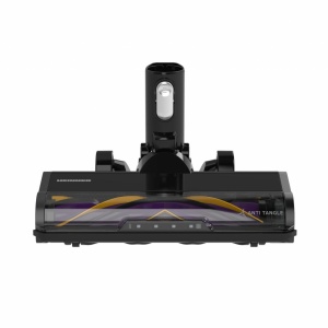 Aspirator vertical Heinner Ultrabrush 350 HSVC-MBDB350ATPP, Putere 350W, 3 viteze, Sistem filtrare multiciclonic, Motor BLDC, Perie anti-tangle, Display LED, Filtru HEPA, Negru/Mov - Img 4