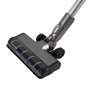 Aspirator vertical Heinner VertiClean Pro HSVC-MBD25.9S, Putere 450W, Acumulator Li-Ion 25.9V, 3 viteze, Filtrare ciclonica, Autonomie max 20min, Display LED, Argintiu - Img 3