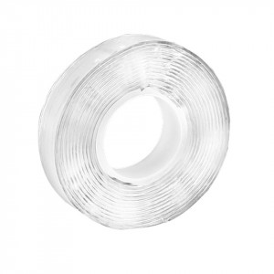 Banda dublu adeziva fata -verso ANightStars, alb, acrilic, 100 x 3 x 0,2 cm