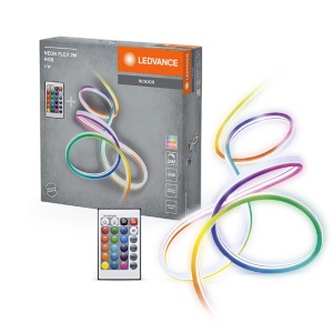 Banda LED flexibila Ledvance Neon Flex lungime 2m, 4W, dimabila, cu telecomanda, USB-A, IP20, Resigilat, Grad A