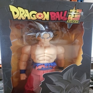 Bandai Dragon Ball Limit Breaker figurina Ultra Instinct Goku, 30cm, 5 puncte articulare, rezistenta, ambalaj grafica japoneza - Verificat A · Re-Bloom - Img 5