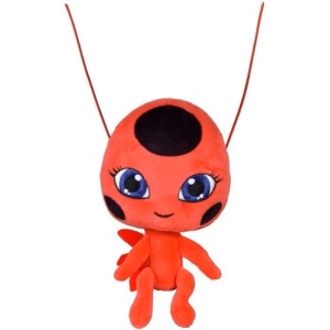 Bandai Miraculous Tikki jucarie de plus 30x20 cm, personaj oficial, moale si sigur, 0 luni+ - Verificat A · Re-Bloom