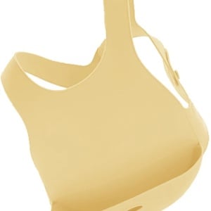 Baveta Flexi Bib Minikoioi, 100% Premium Silicone â€“ Mellow Yellow - Img 1