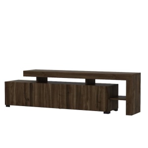 Beliz comoda TV living 192x53x37 cm, nuc, PAL 18mm, iluminare LED - Verificat A · Re-Bloom - Img 3