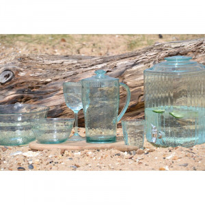 Borcan din sticla acrilica 7.5 litri cu robinet transparent - Img 3