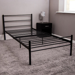 Cadru de pat din metal, 197 x 95 cm