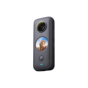 Camera video sport Insta360 ONE X2, 5.7K, 360°, Waterproof(pana la 10 metri), 4 microfoane, Mod Steadycam, InstaPano, Slow Motion, capacitate acumulator 1630 mAh, culoare neagra - Img 4
