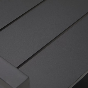 Cărucior de servire Riccardo gri închis metal/polilemn, 78/75/25 cm - Img 5