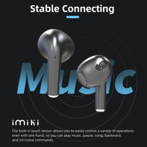 Casti Wireless IMILAB, Bluetooth 5.0, control tactil, negru - Img 6
