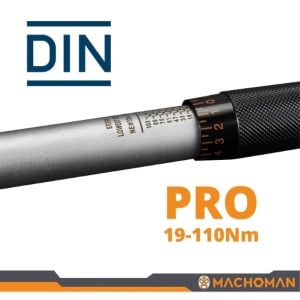 Cheie dinamometrica Machoman, cu adaptor 3/8 si extensie 3/8, cu torsiune de inalta precizie 19-110 Nm