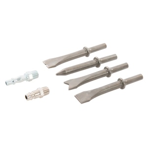 Ciocan pneumati cu accesorii Silverline, 5 bucati