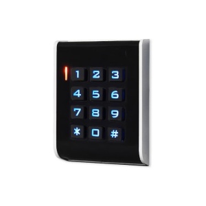 Codeaccess A tastatura codificare antivandalism 125x98x36 mm, 100 coduri, 12V, montaj aparent, negru - Verificat A · Re-Bloom