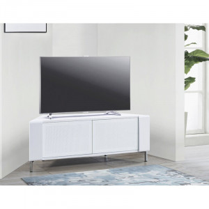 Comoda TV Arismendy, alb, 120 x 45 x 47 cm - Img 5