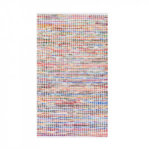 Covor Belen, lucrat manual, multicolor, 80 x 150 cm - Img 4