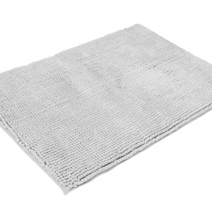 Covoras de baie Ansio, microfibra, alb, 50 x 80 cm