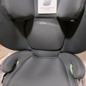 Cybex Solution B i-Fix scaun auto, 100-150cm/15-50kg/3-12 ani, ISOFIX, tetiera 12 pozitii, protectie impact lateral LSP, UN R129/03, 39x52x64cm, 4.4kg, gri - Verificat A · Re-Bloom - Img 5