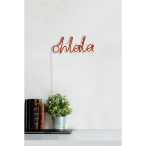 Decor de perete Re-Bloom, LED, alb/rosu, 36 x 15 x 2 cm - Img 4