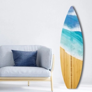 Decor de perete Re-Bloom, MDF, multicolor, 40 x 140 cm - Img 2