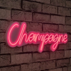 Decor de perte Re-Bloom, model Champagne, LED, roz, 60 x 18 cm - Img 2