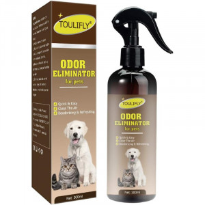 Deodorant pentru covoare Cherioll, elimina mirosul de caini si pisici , 300 ml - Img 1