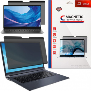 Filtru de confidentialitate pentru MacBook Pro 2021 Lama, magnetic, negru, 30,8 x 20,2 cm