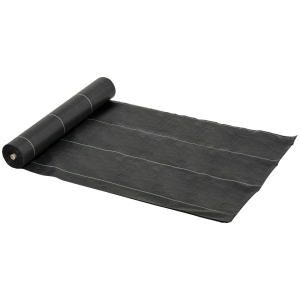 Folie pentru gradina Re-Bloom, polipropilena PP, 50x2 m, negru - Verificat A · Re-Bloom