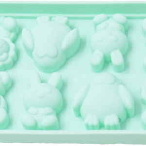 Forma pentru bomboane/acadele Yyuezhi, silicon, verde, 10,8 x 16,6 cm