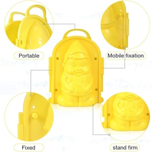 Forma pentru bulgari de zapada Pipihome, plastic, culoare aleatorie, 22 x 16,5 x 11 cm