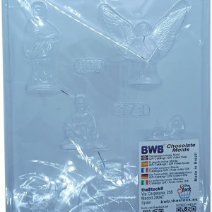 Forma pentru ciocolata BWB 171, silicon/plastic, transparent, 18,5 x 24 cm