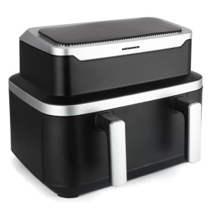 Friteuza aer cald Heinner HAF-DDB9BK26, Putere 2600W, Capacitate 9L, Control digital, Termostat reglabil 60 – 220°C, Negru - Img 4