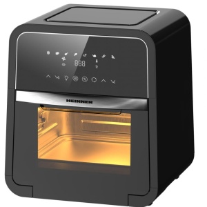 Friteuza cu aer cald Heinner MasterFry HAF-B12BK2000, 2000W, Functie cuptor, Capacitate: 12L, Display digital, 8 programe presetate, negru