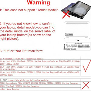 Husă de protecție Alapmk pentru laptopul HP Chromebook 11a 11a-naXXXX de 11,6 inchi și ASUS VivoBook L203MA E203NA E200HA L200HA/Asus Chromebook C201 C201PA