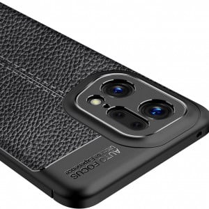 Husa de protectie pentru Oppo Find X5 Pro TingYR, TPU, negru, 6,1 inchi