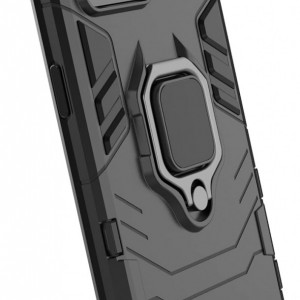 Husa de protectie pentru Realme 9 Pro+ TingYR, policarbonat/metal, negru, 6,4 inchi